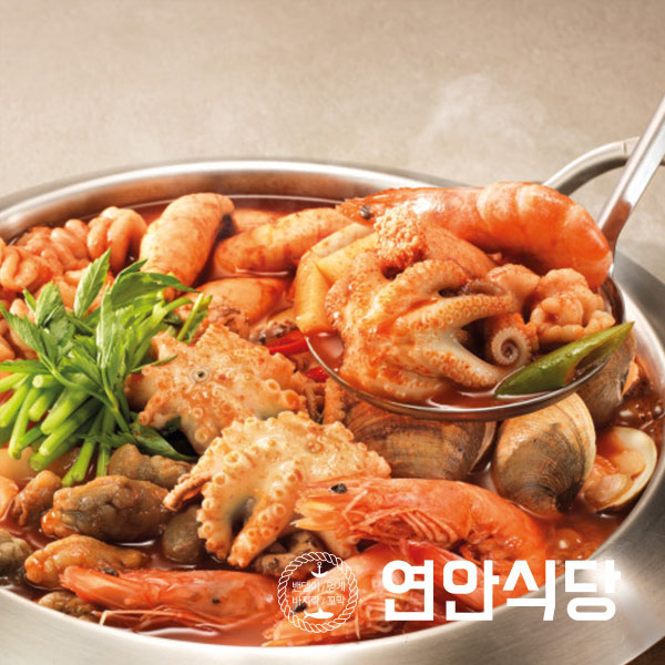 [연안식당]산해진미 해물탕(2~3인분,1030g)
