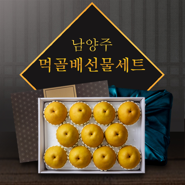 [서울퀵배송] 남양주 먹골배 프리미엄선물세트 7.5kg(9-10과)