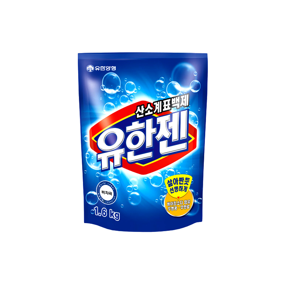 [유한양행]유한젠 산소계표백제(분말) 파우치형 1.6kg 대표이미지 섬네일