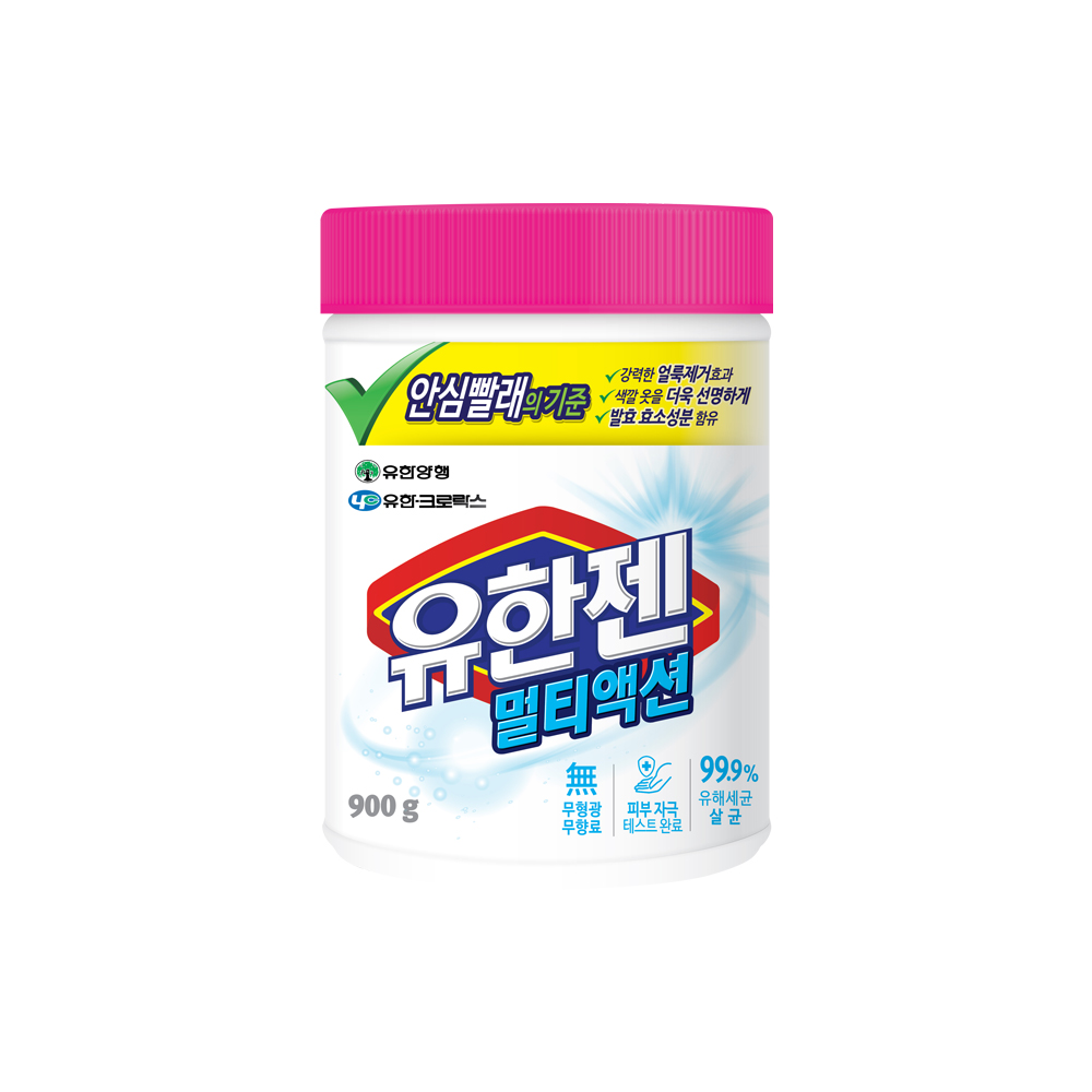 [유한양행]유한젠 멀티액션 산소계표백제(분말) 용기형 900g 대표이미지 섬네일