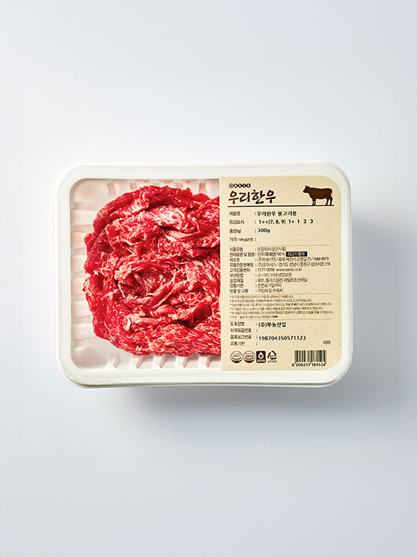 1등급이상 우리한우 불고기용(300g)