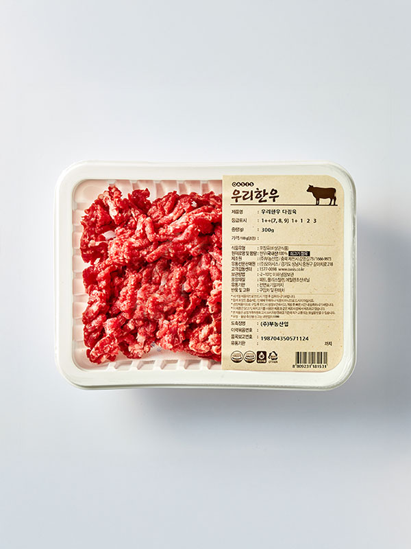 1등급이상 우리한우 다짐육(300g)