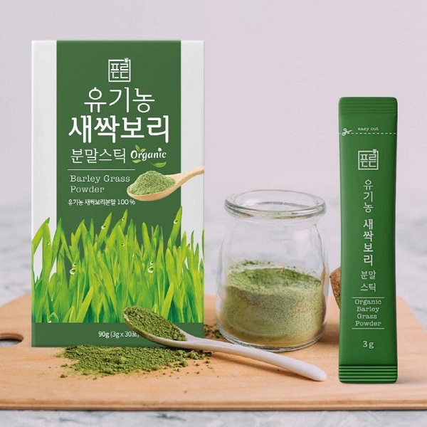 [푸른디딤] 유기농 새싹보리 분말스틱 (3gx30포)