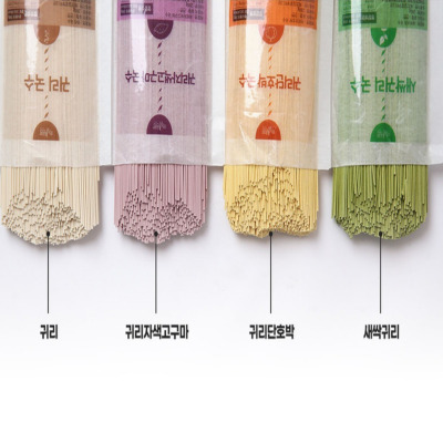 귀리전통 수제국수 4종 set