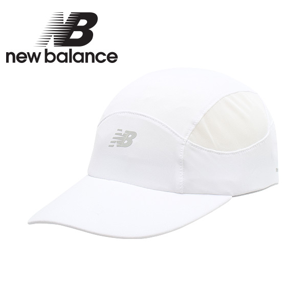 뉴발란스 모자 퍼포먼스 런닝 캡(NBGD8SB101_WHITE)_화이트