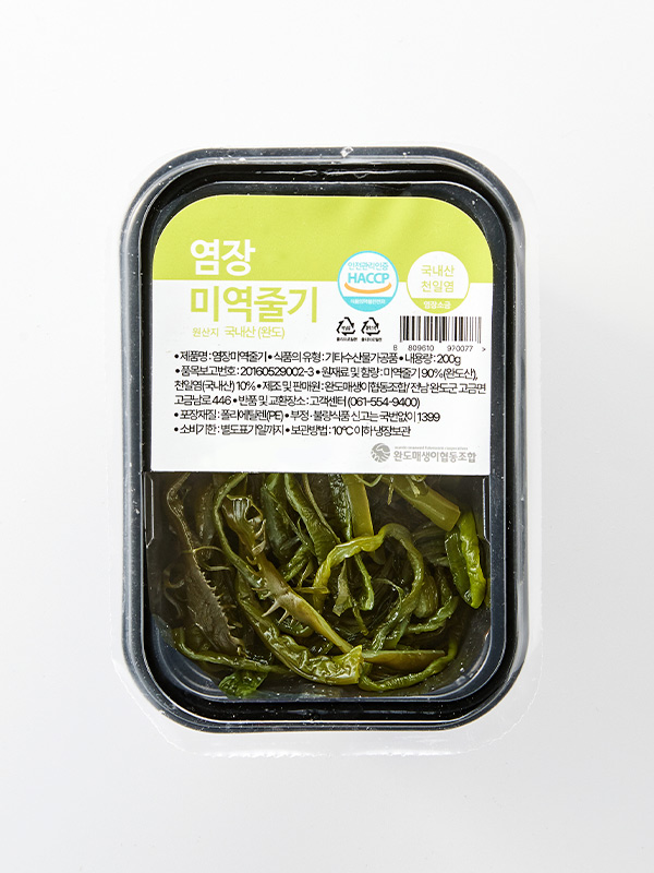 염장미역줄기(200g)