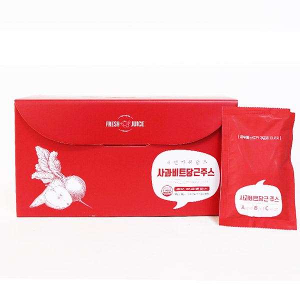 사과비트당근주스 30포 HACCP