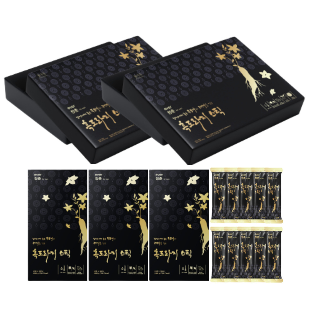 [1+1행사] 에버청춘 흑도라지청 스틱 (30팩)