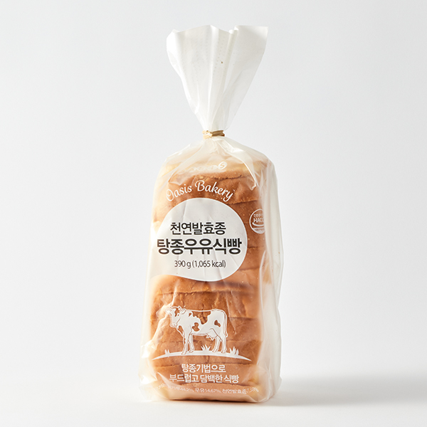 천연발효종 탕종우유식빵 (390g)