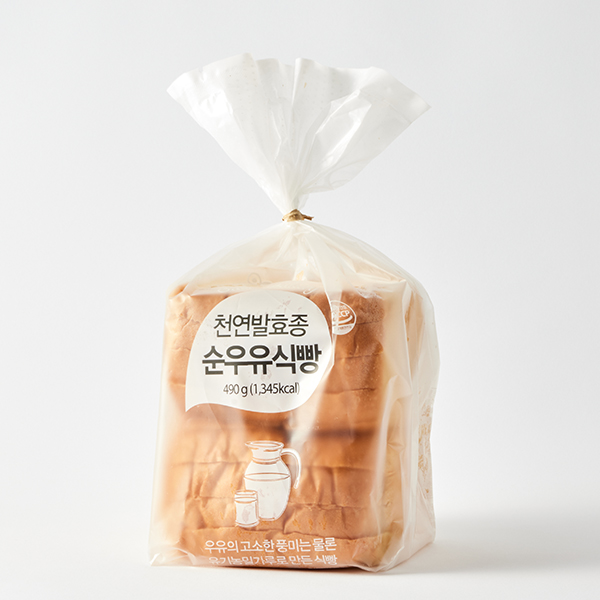 천연발효종 순우유식빵 (490g)