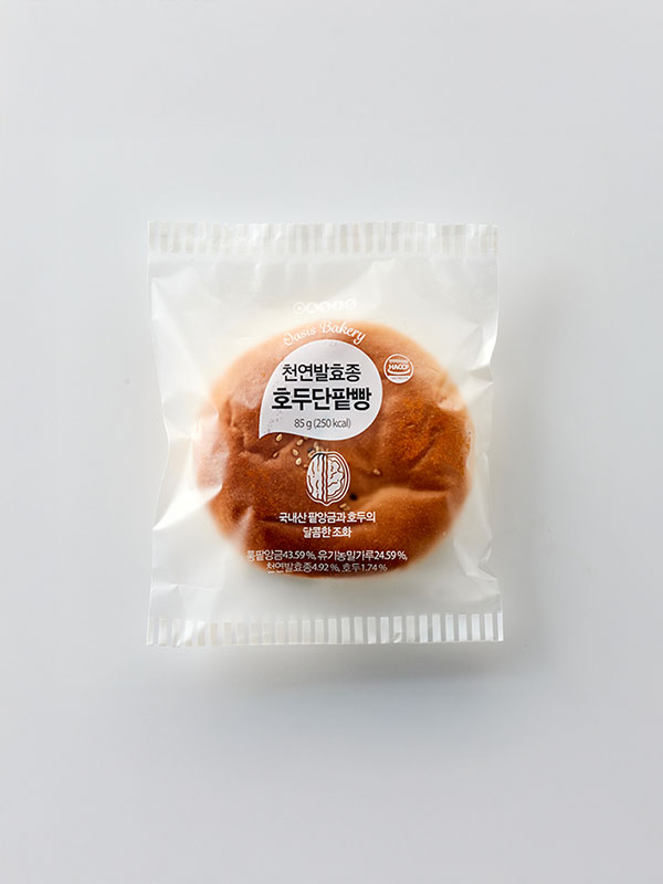 천연발효종 호두단팥빵 (85g)
