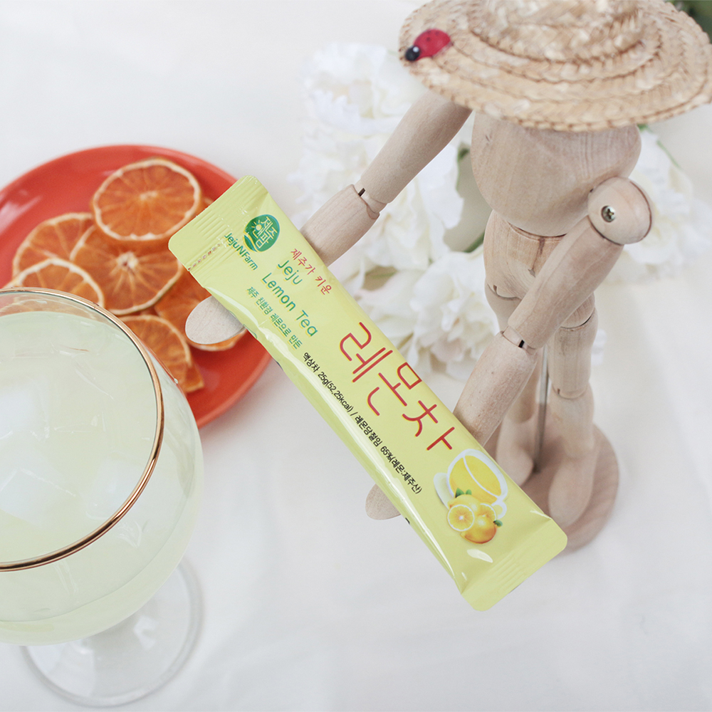 제주 레몬차 레몬청 스틱 750g 선물세트