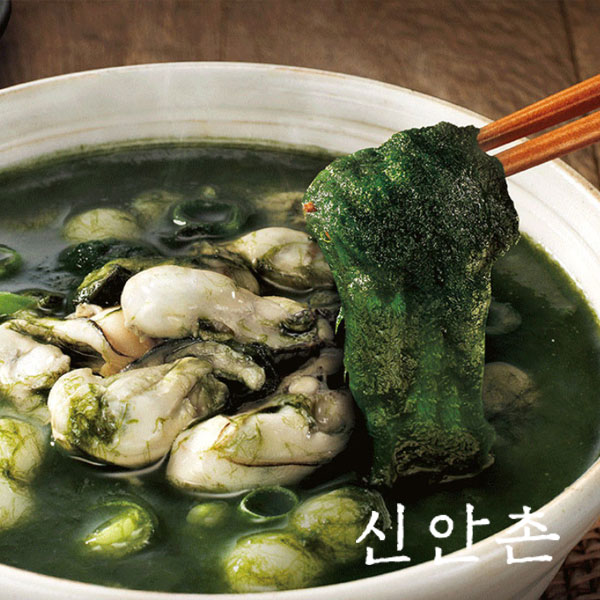 [신안촌] 매생이 굴국 (냉동,2인분)