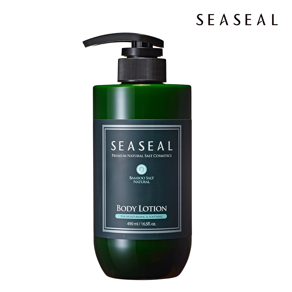 [씨실] 인산가 밤부솔트 내추럴 저자극 고보습 자연유래 바디 로션 490ml