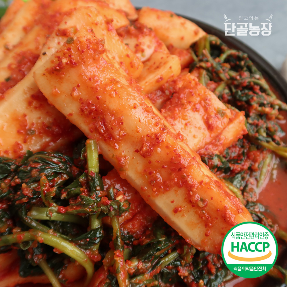 [잘담근김치] 익을수록 더 맛있는 알타리 총각김치 (2~4kg)