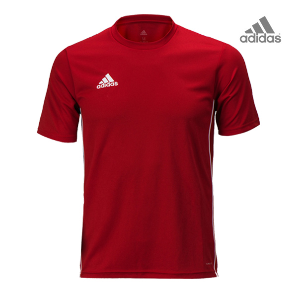 아디다스 코어18 반팔 ATTCV3452 레드