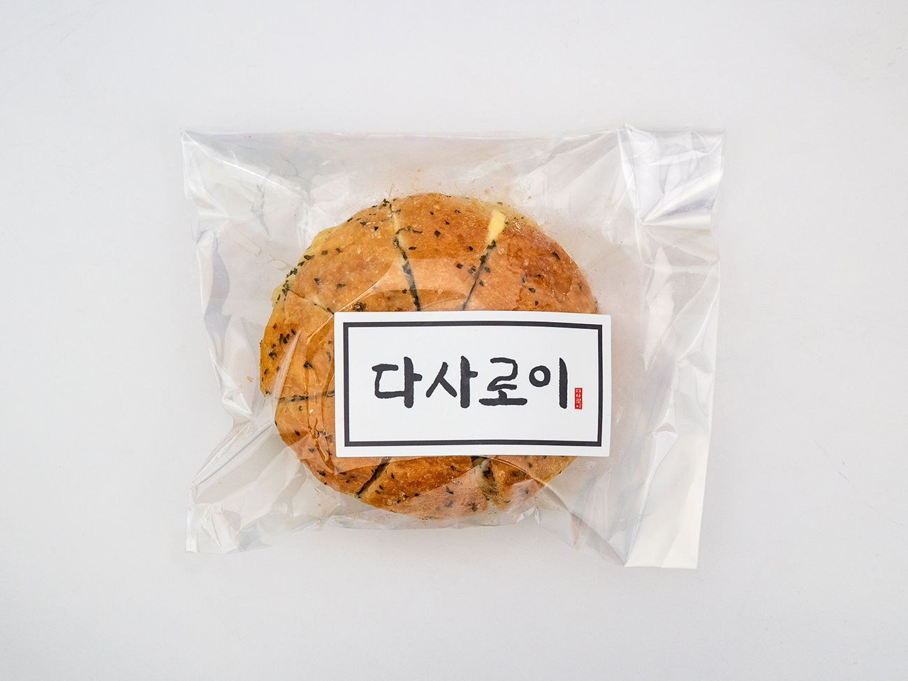 안양중앙시장 다사로이 크림치즈 팔쪽 마늘바게트볼 4팩세트