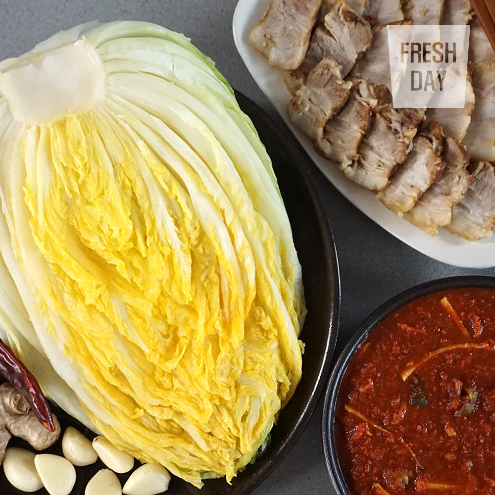 [예약배송/HACCP인증] 1등급 고창 해풍맞은 김장 절임배추 20kg