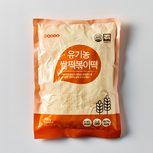 유기농 쌀 떡볶이떡(500g)