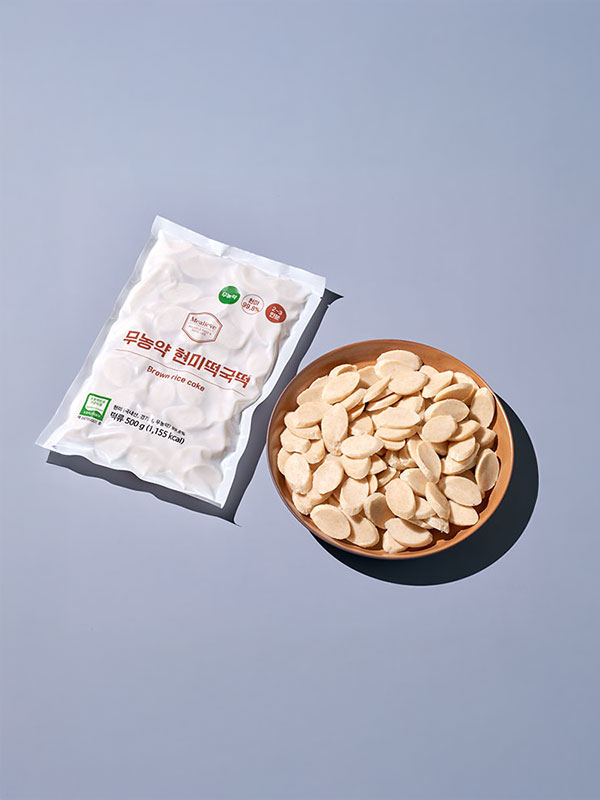 무농약 현미로 만든 떡국떡(500g)