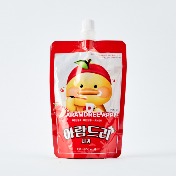 아람드리 사과주스(138ml)[10개]