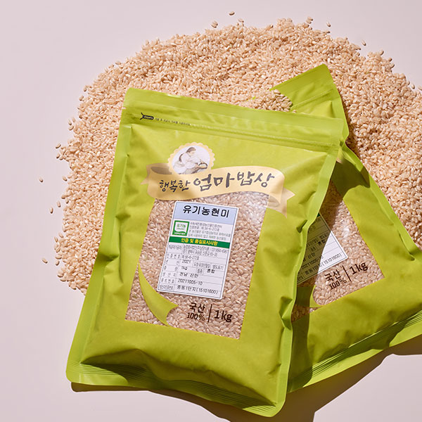 엄마밥상 유기농 현미(1kg)