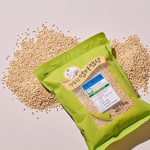 엄마밥상 무농약 찰보리쌀(1kg)