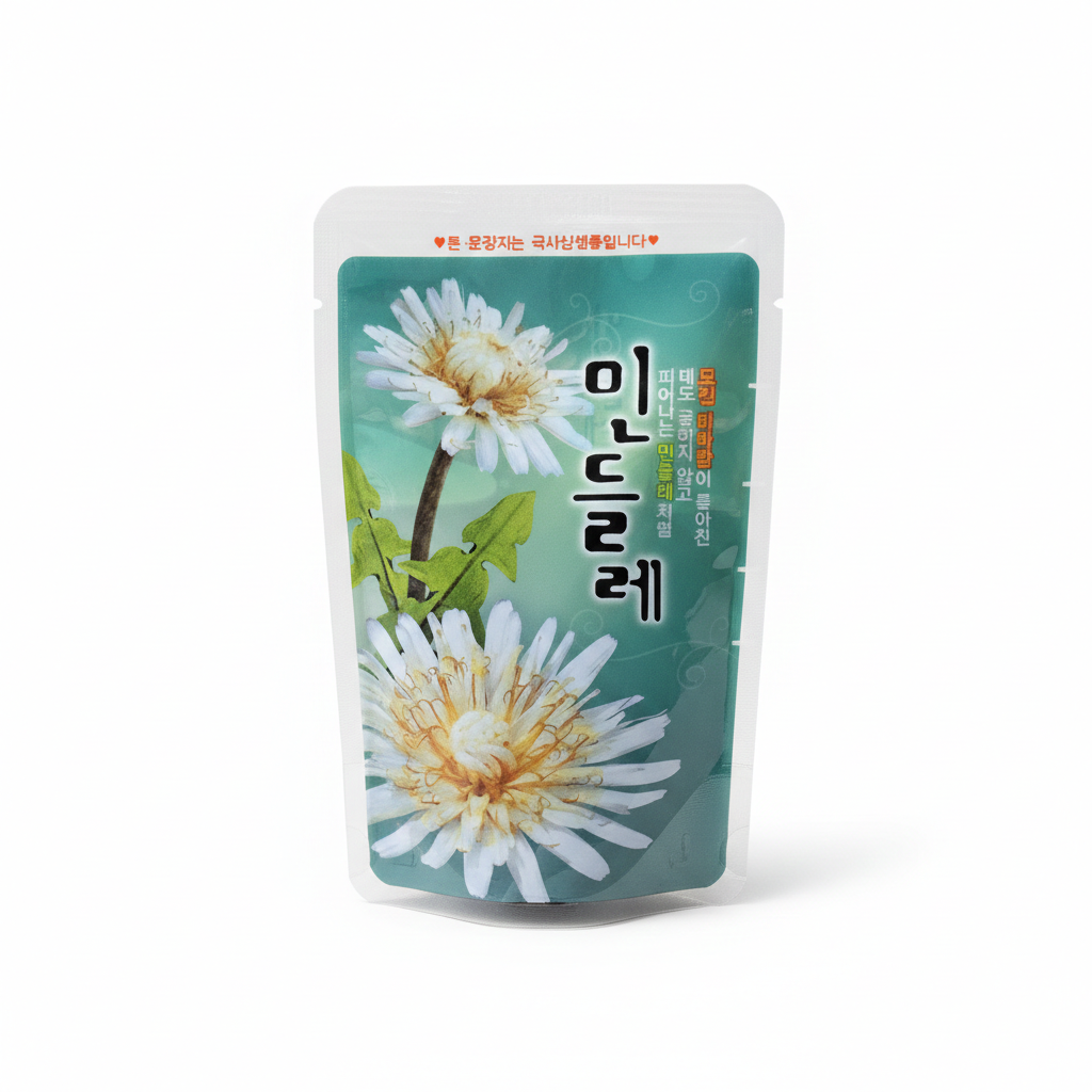 [바우뜨락] 유기농 흰민들레즙 (100ml*20팩)