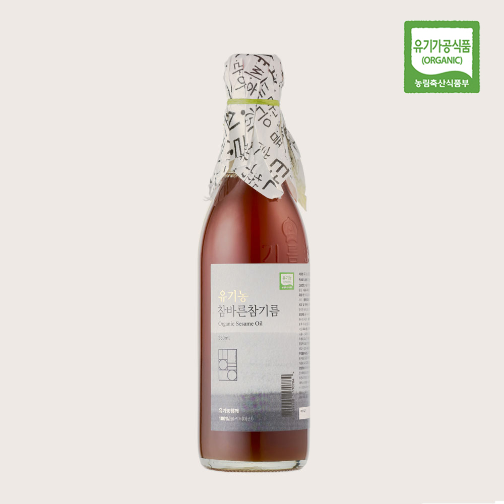 유기농 참바른참기름 350ml