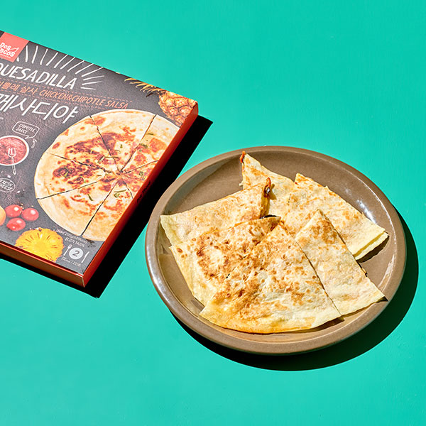 [도스타코스]<br>치킨&치뽈레살사 께사디야(290g)