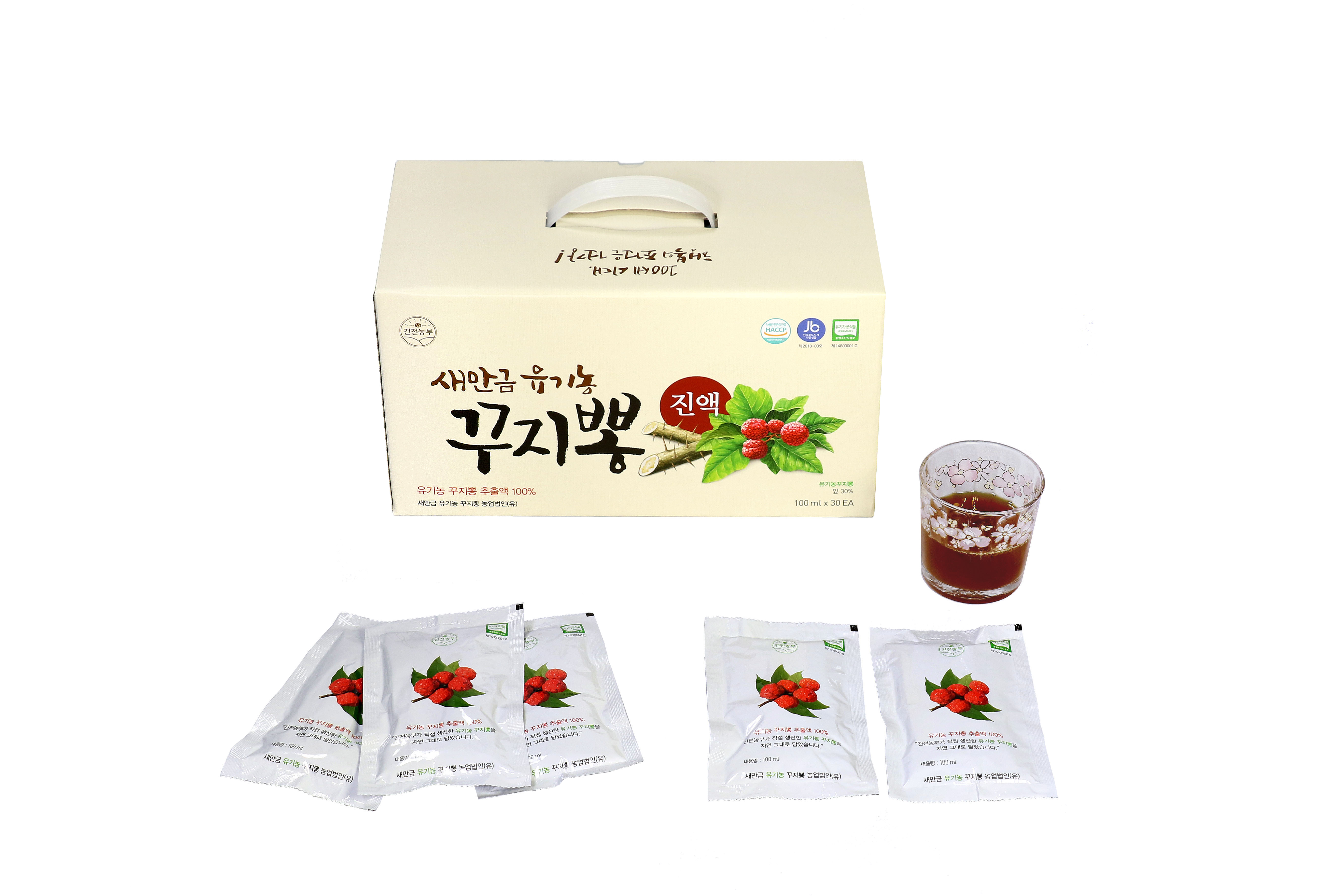 유기농 꾸지뽕 진액 100ml × 30봉