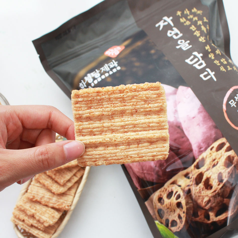 [화성당] 대용량 수제롤 무설탕 다이어트 곡물 과자 계피맛 500g