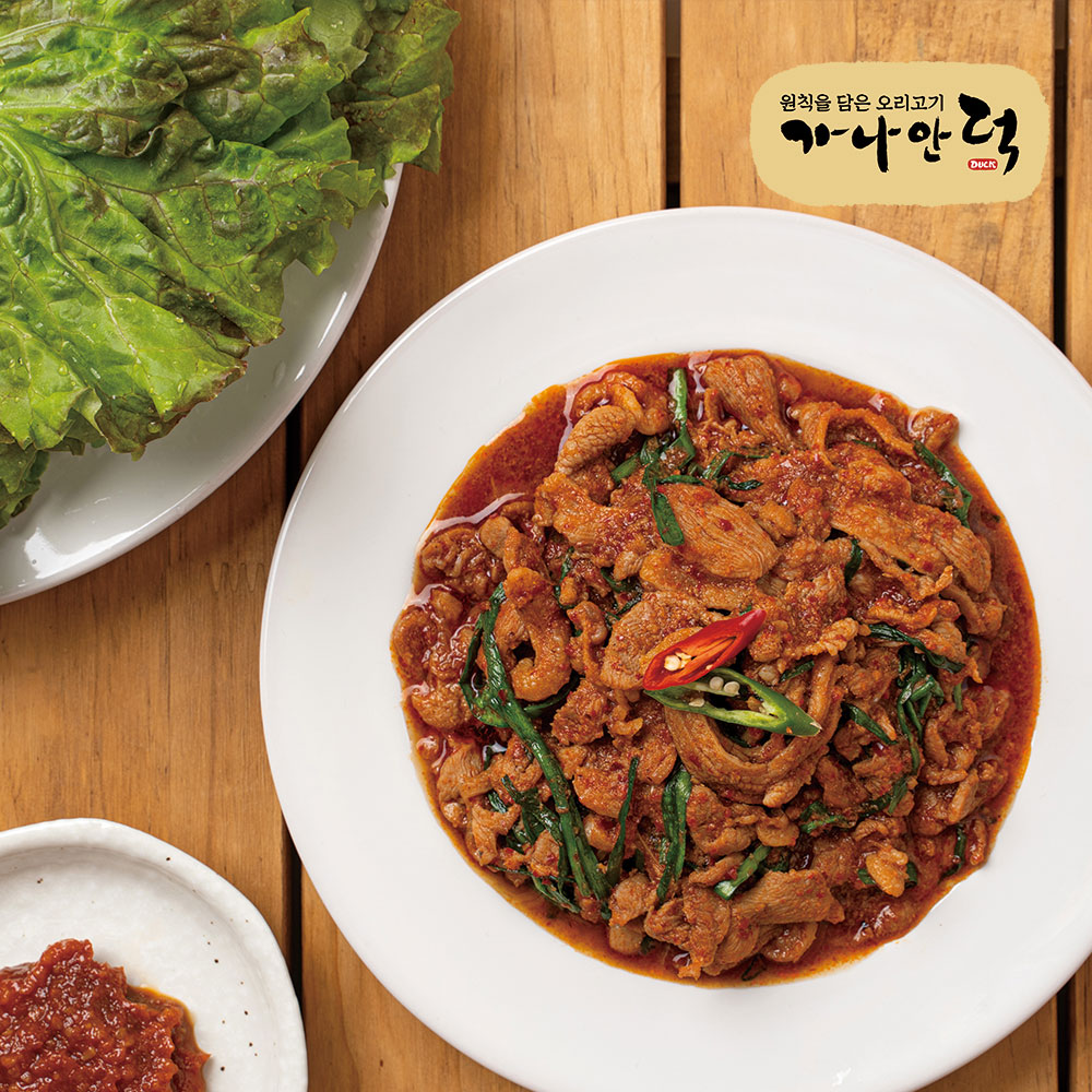 얇게 썬 오리주물럭(400g)