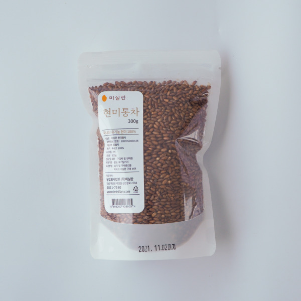 유기농 현미통차 300g