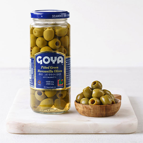 [1+1 행사] 고야 피티드그린만자니아올리브 332g