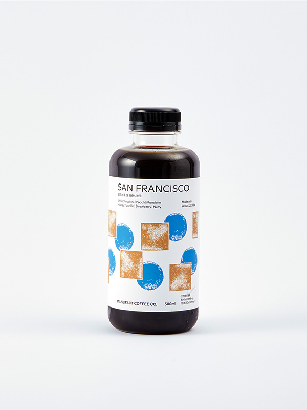 매뉴팩트커피 콜드브루 샌 프란시스코 500ml
