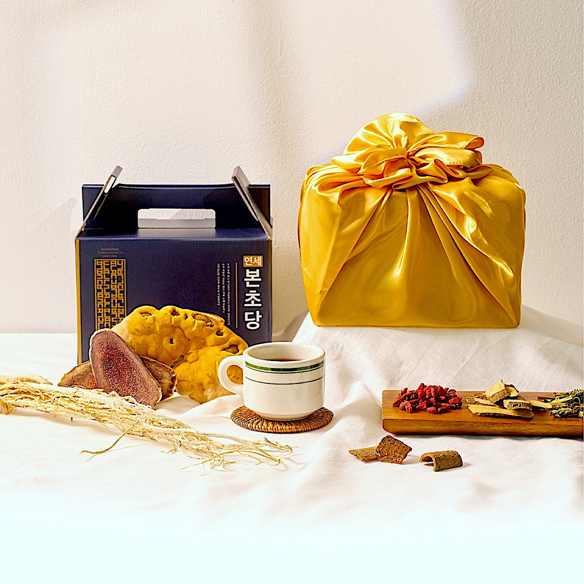 연본 쌍화&맥문동차: 맥문동,도라지,오미자를 배합한 목편한음료 진액 전통차