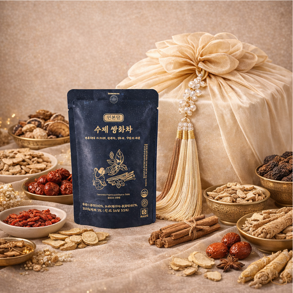 연본 쌍화차: 34년전통의 14종 전통원료 배합 by 연세본초당 SINCE1988