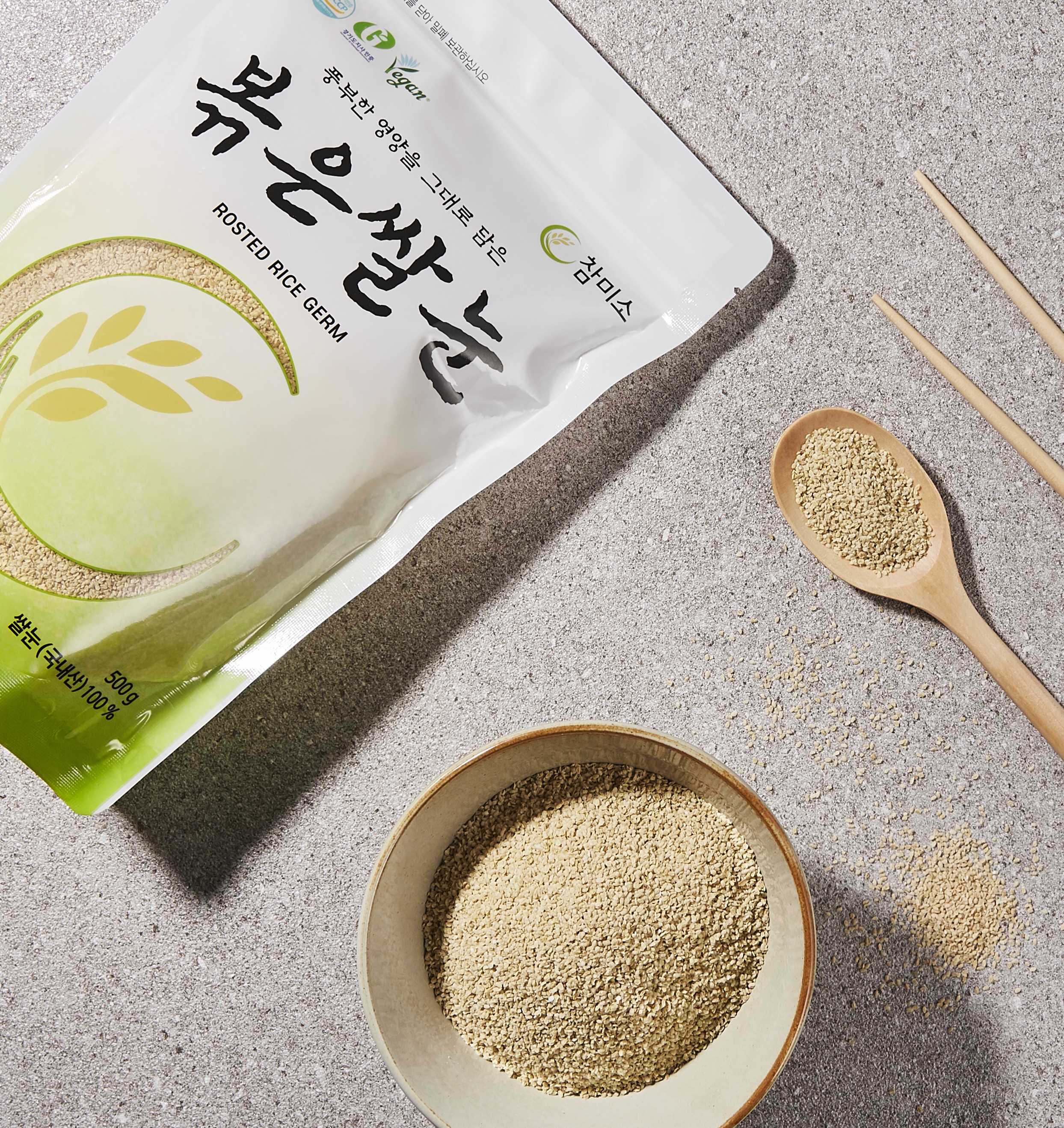 건강한 볶은 쌀눈(500g)