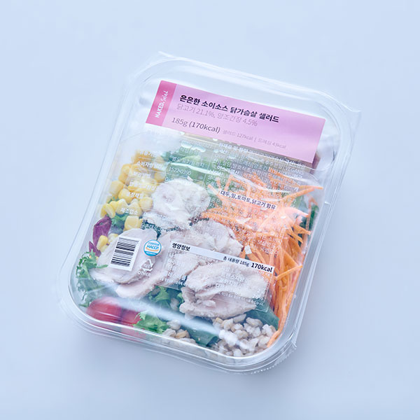 은은한 소이소스 닭가슴살 샐러드 (185g/170kcal)