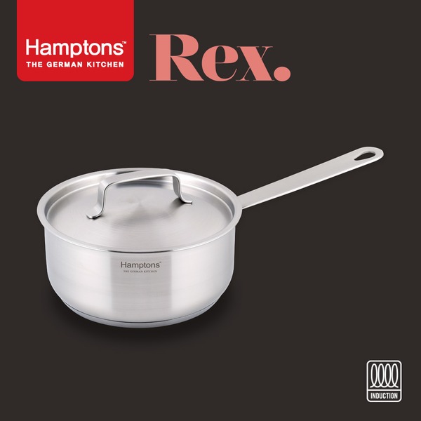 독일햄튼 REX 3중바닥 인덕션냄비(18CM편수)(HREX-18S)