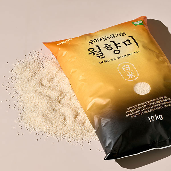 오아시스 유기농 월향미 골든퀸2호 단일품종(10kg)