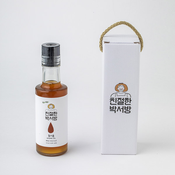 저온압착 참기름 들기름 선물세트 180ml 300ml