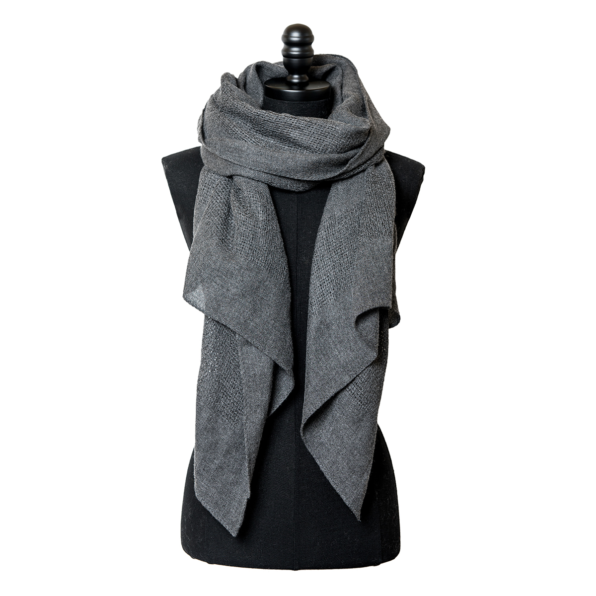 엘르 멜란지 바스켓 롱 스카프