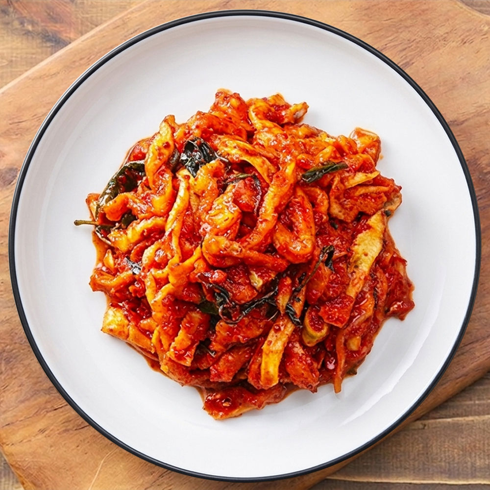 김치대통령 100%국내산 양념듬뿍 무말랭이무침400g,1kg