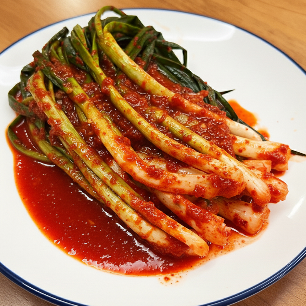 김치대통령 100%국내산 양념듬뿍 파김치400g,1kg