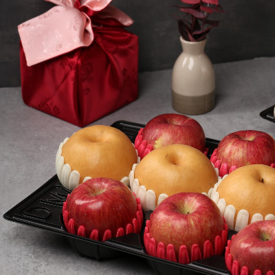 사과배 선물세트! 4kg(사과6과+배4과/제수용사이즈) 명절 선물세트