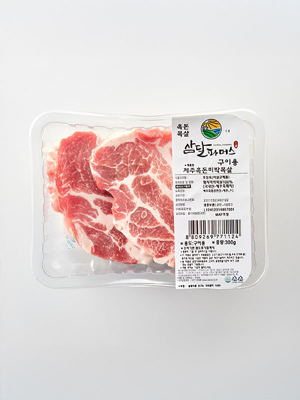 제주 흑돼지 목살(300g)
