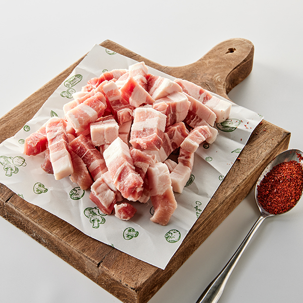 제주돼지 삼겹살(찌개용, 300g)