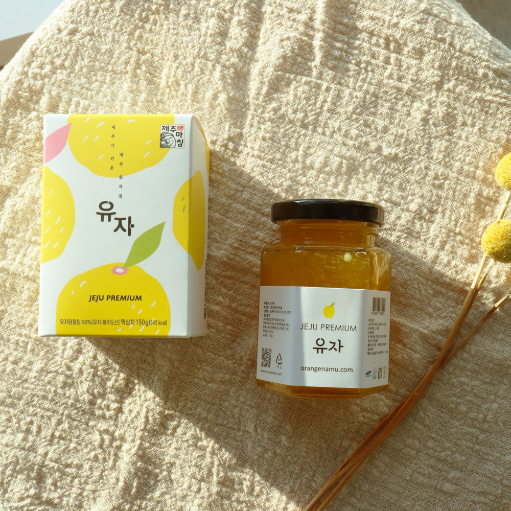 프리미엄 제주꿀 유자청 150g 답례품